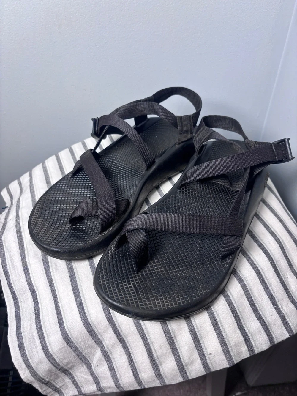 Mens Chaco Z/2 Classic Black size 12